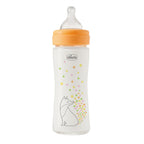 Chicco biberon sticla anti-colic Perfect Easy 240 ml 1/0m+ Portocaliu cu vulpe