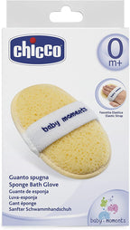 Chicco burete de baie tip manusa Baby Moments 0m+