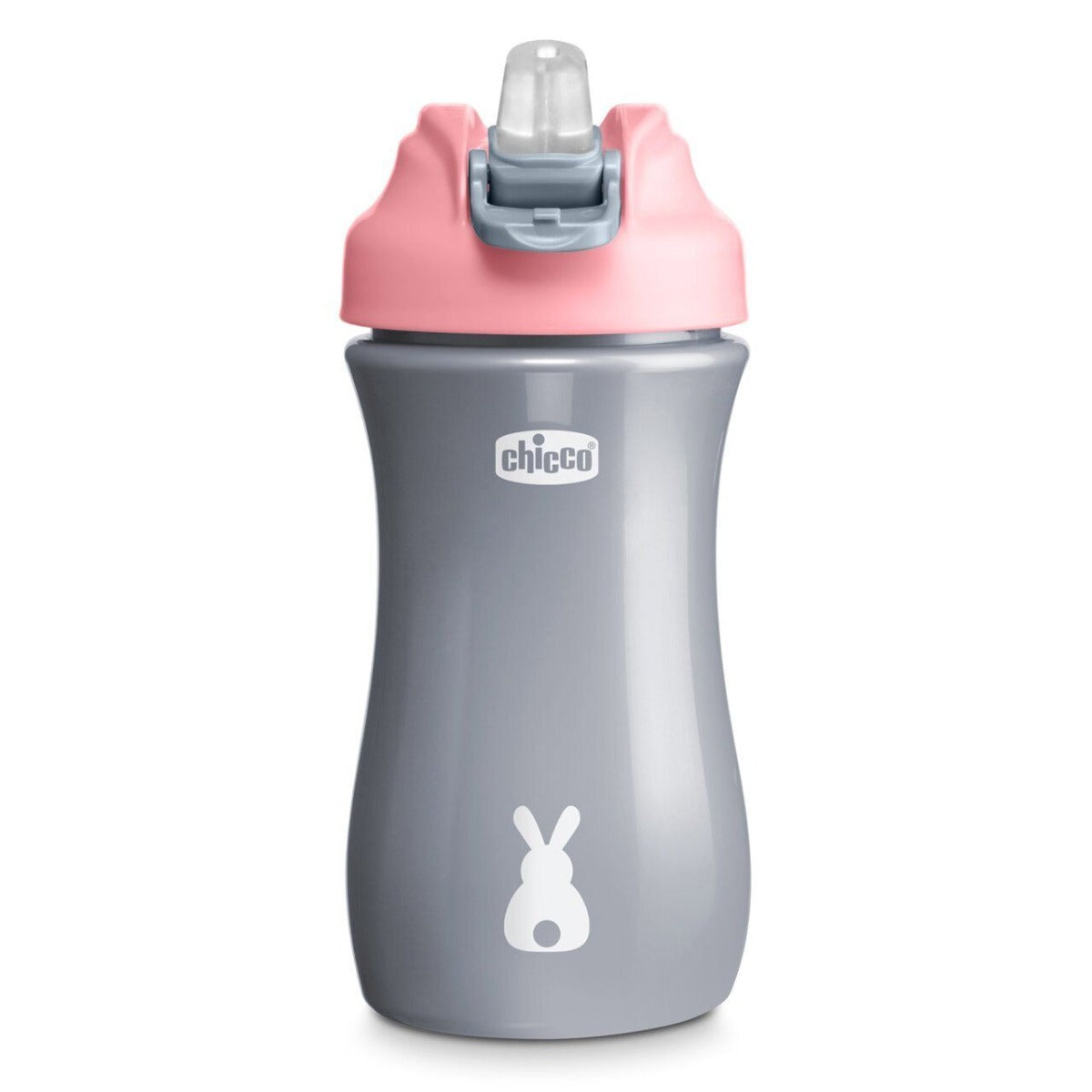 Chicco cana cu pai moale de 350 ml Kids Pop-up Cup 2 ani+ Pink