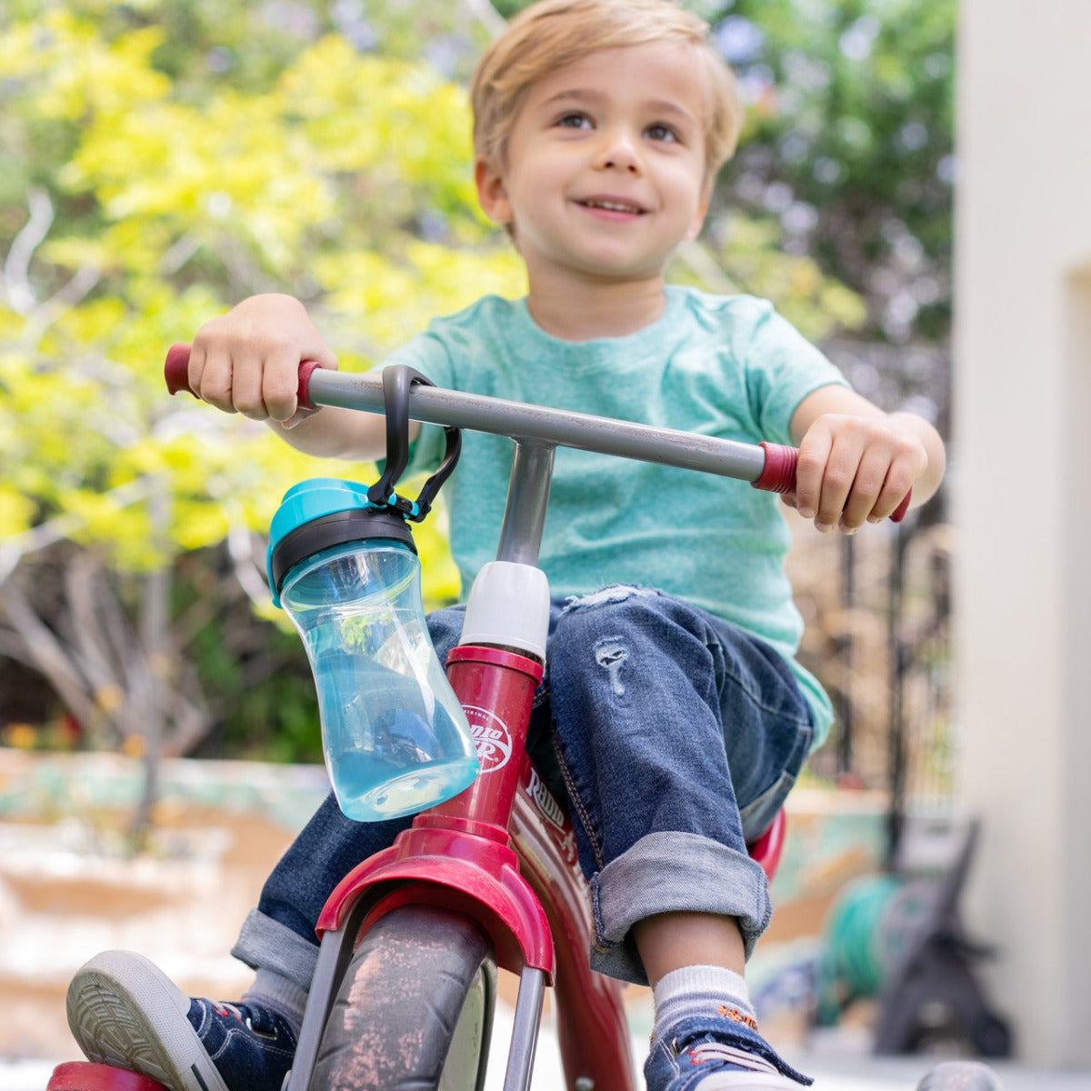 Chicco canita Kids Cup de 350 ml 2 ani+ Albastru