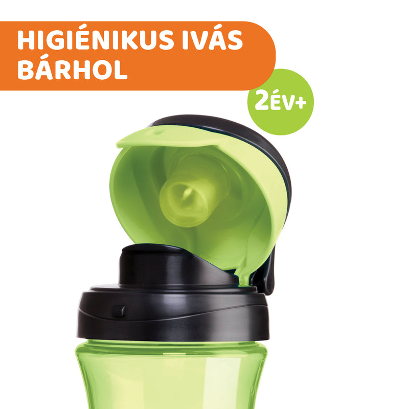 Chicco canita Kids Travel Cup de 350 ml 2 ani+ Green
