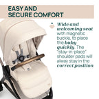 Chicco carucior 3in1 Bellagio 0m+ Amber Glow
