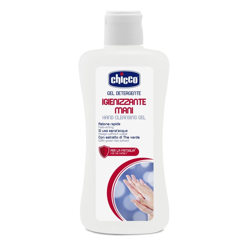 Chicco gel igienizare si curatare maini 100 ml 3 ani+ Imagine principală a produsului