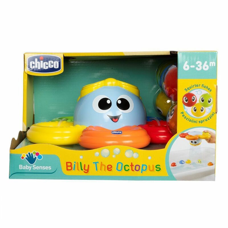 Chicco jucarie de baie Billy The Octopus 6-36 luni