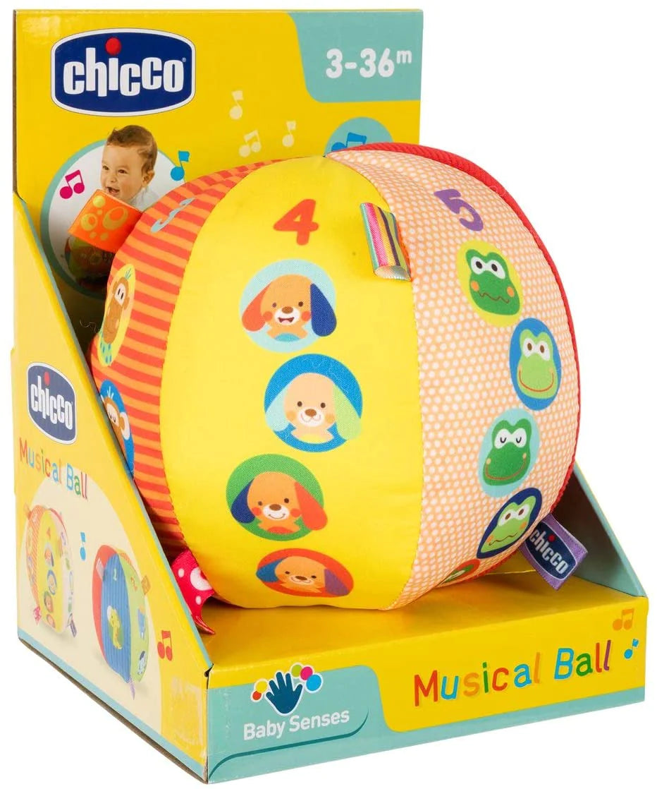 Chicco jucarie minge muzicala Baby Senses 3-36 luni