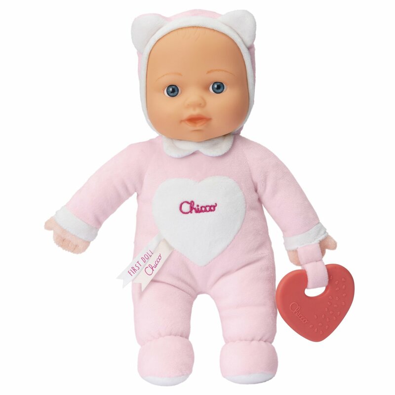 Chicco jucarie papusa My First Doll 30 cm 0m+ Pink Imagine principală a produsului