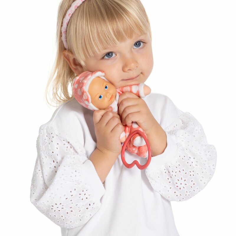 Chicco jucarie papusa My First Doll Dou-Dou 18 cm 0m+ Inimioare Imagine secundară a produsului