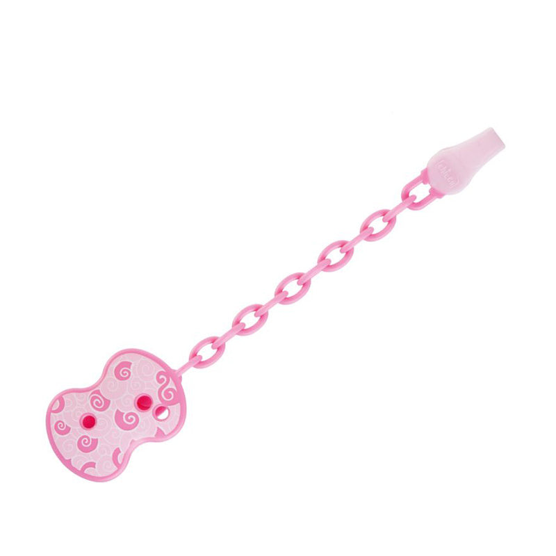 Chicco lant suzeta Clip 0m+ Roz