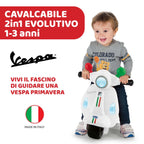 Chicco motor Vespa Primavera pentru 1-3 ani