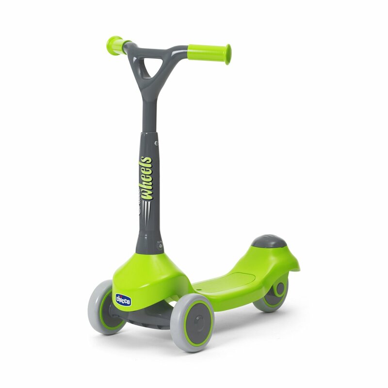 Chicco trotineta My First Scooter 2-4 ani Verde-Gri Imagine principală a produsului
