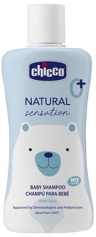 Chicco Natural sensation sampon fara lacrimi 0m+ 200 ml Imagine principală a produsului