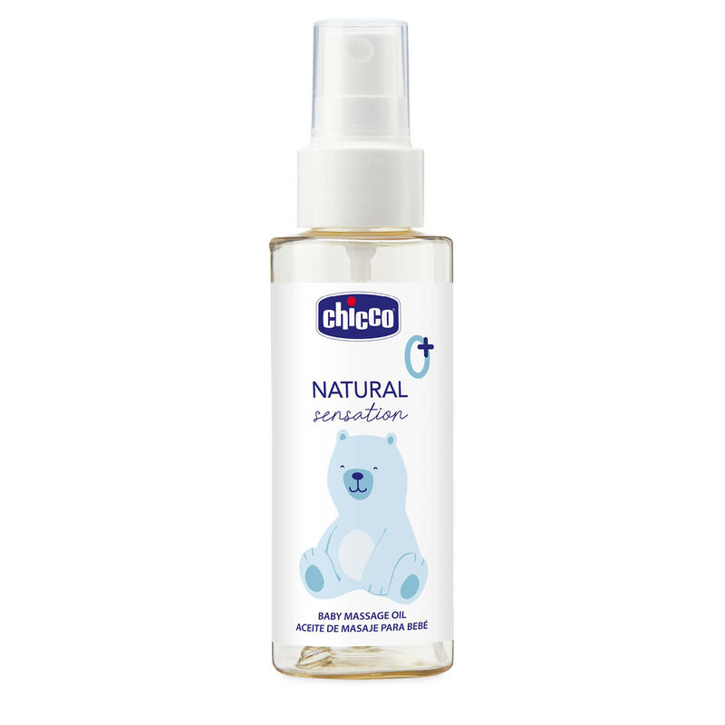 Chicco Natural Sensation ulei pentru masaj 100 ml, 0 luni+ Imagine principală a produsului