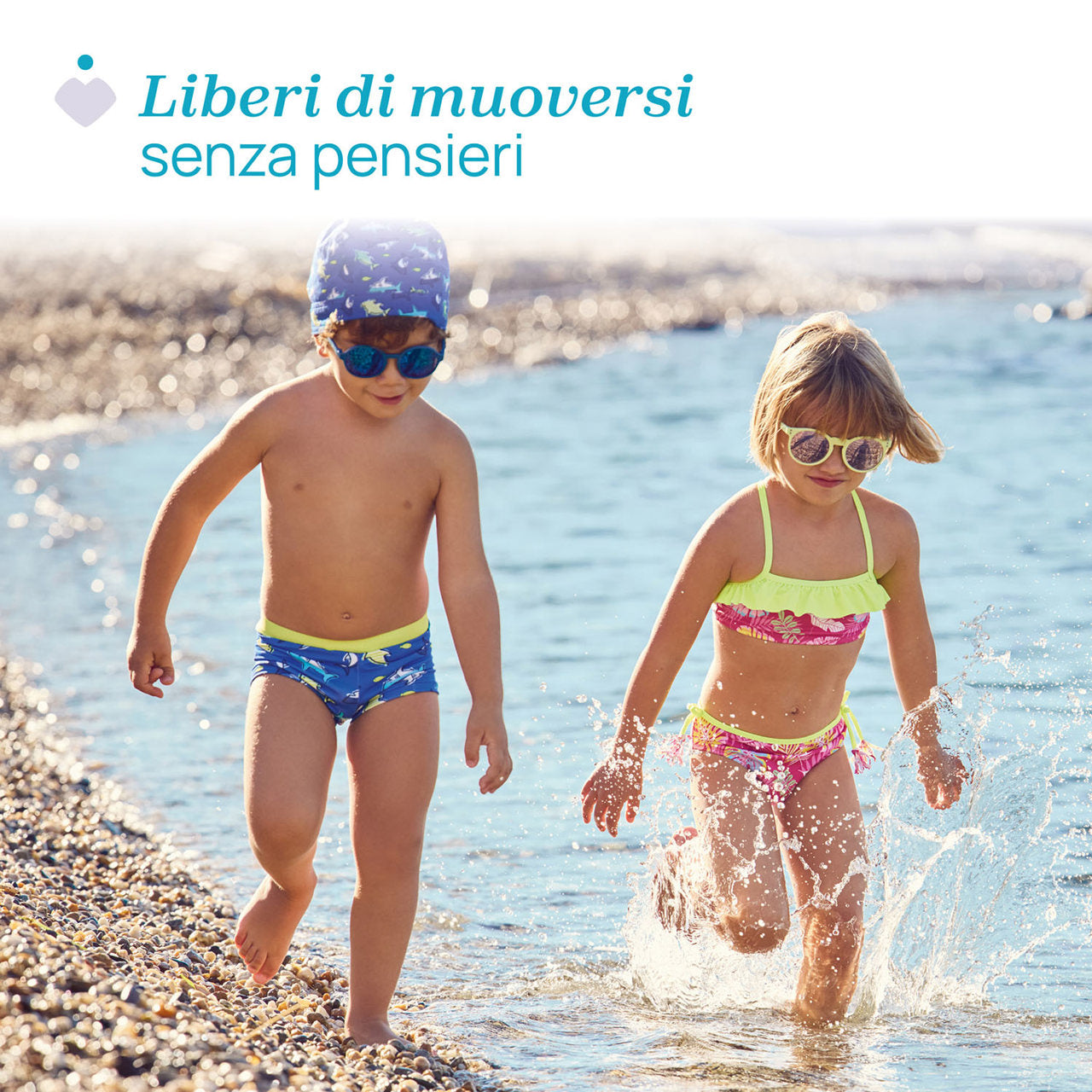 Chicco ochelari de soare cu banda silicon si protectie UVA/UVB 12m+ Yellow