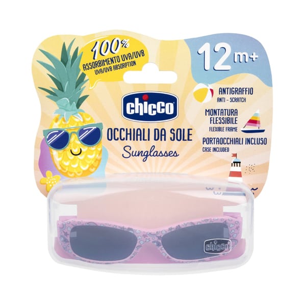 Chicco ochelari de soare filtru UVA si UVB 12m+ Roz 