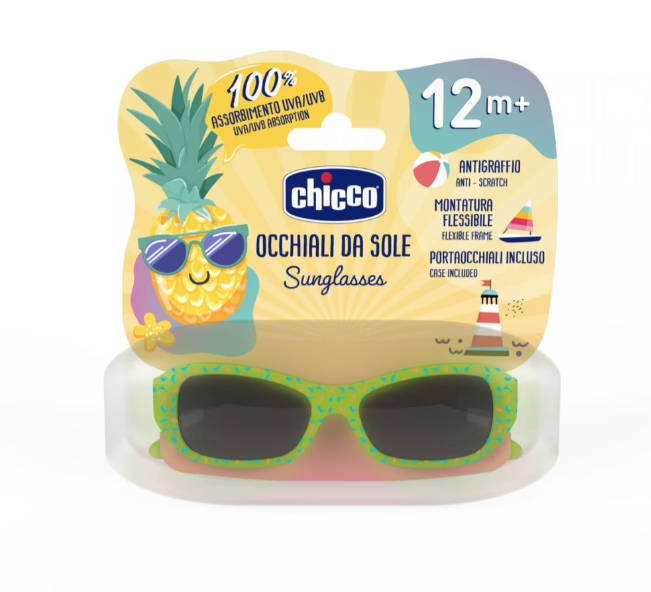 Chicco ochelari de soare filtru UVA si UVB 12m+ Verde Imagine principală a produsului