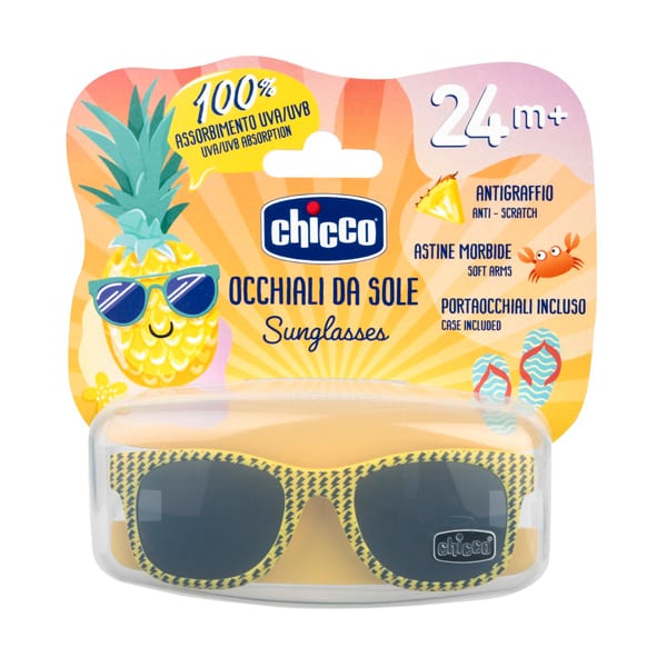 Chicco ochelari de soare filtru UVA si UVB 24m+ Galben Imagine principală a produsului