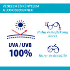 Chicco ochelari de soare filtru UVA si UVB 4-6 ani Boy Albastru cu albastru deschis