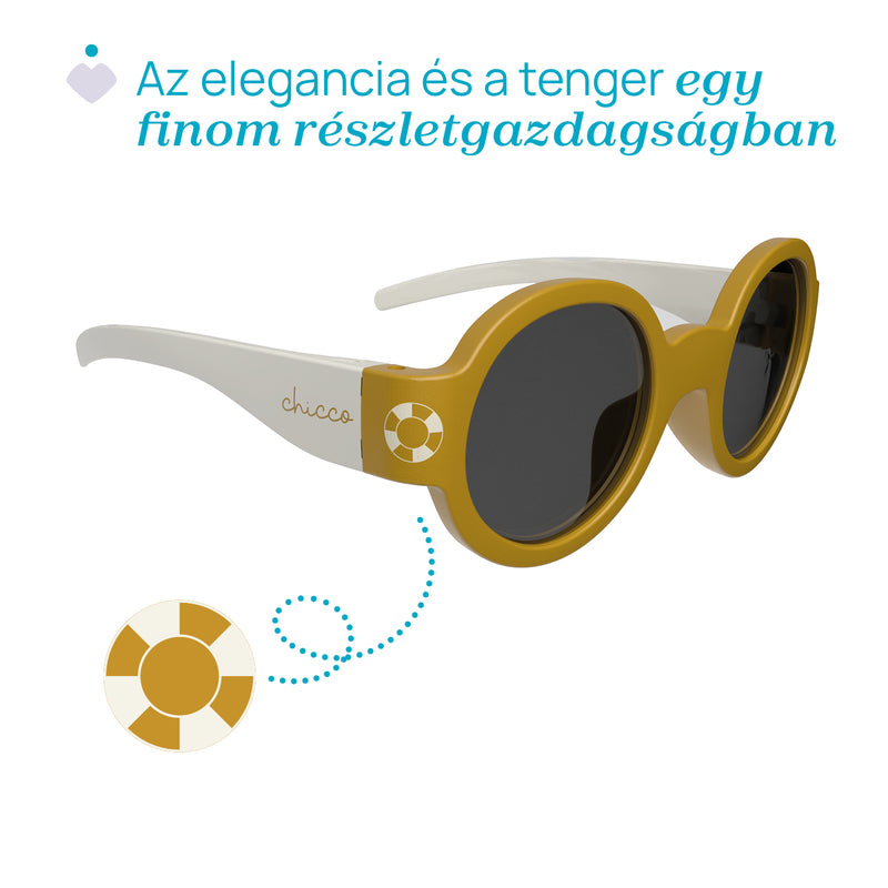 Chicco ochelari de soare protectie UVA/UVB 0m+ Beige Imagine secundară a produsului