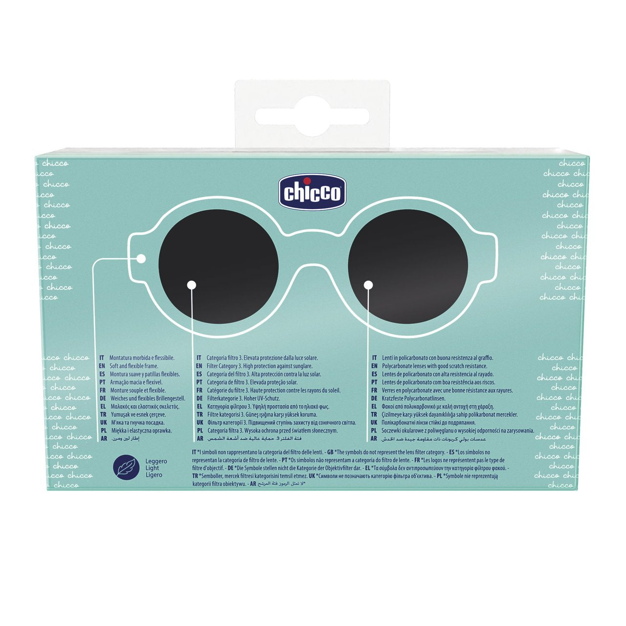 Chicco ochelari de soare protectie UVA/UVB 0m+ Tiffany