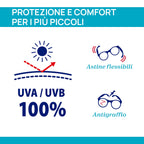 Chicco ochelari de soare protectie UVA/UVB 24m+ Tiffany