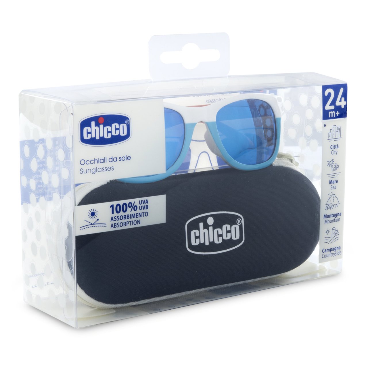 Chicco ochelari de soare protectie UVA/UVB 24m+ Tiffany Imagine principală a produsului