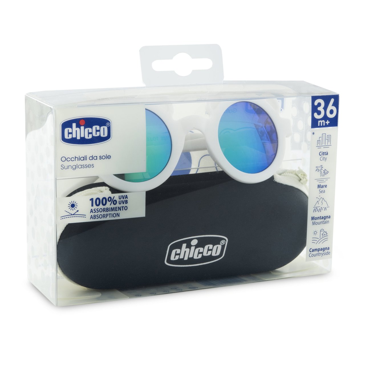 Chicco ochelari de soare protectie UVA/UVB 36m+ Ceam ursulet