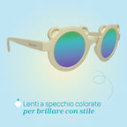 Chicco ochelari de soare protectie UVA/UVB 36m+ Ceam ursulet
