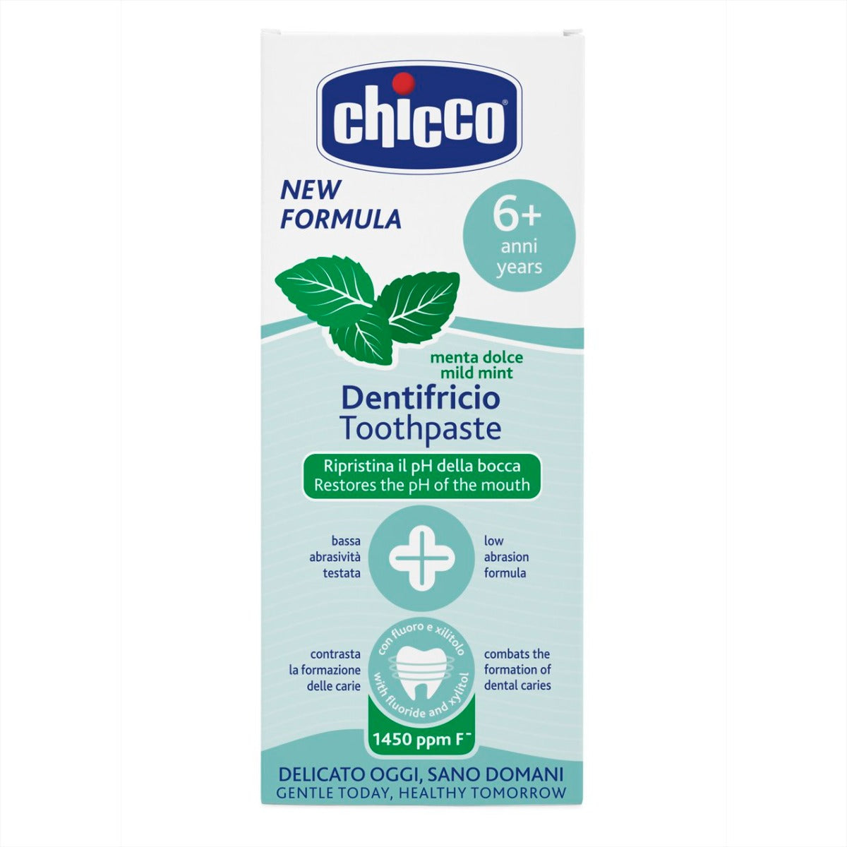 Chicco pasta de dinti cu fluorid si aroma de menta 50 ml 6 ani+