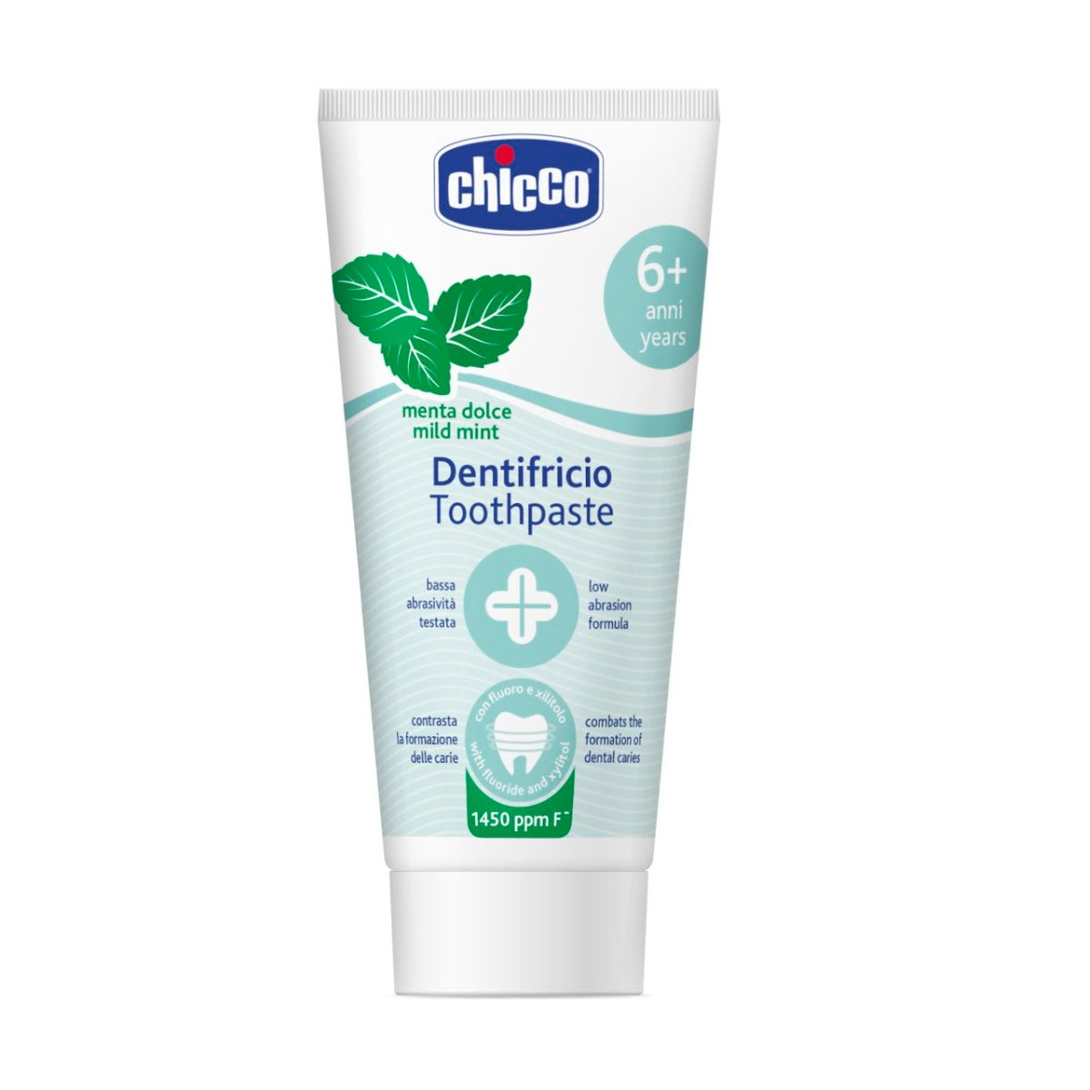 Chicco pasta de dinti cu fluorid si aroma de menta 50 ml 6 ani+ Imagine principală a produsului