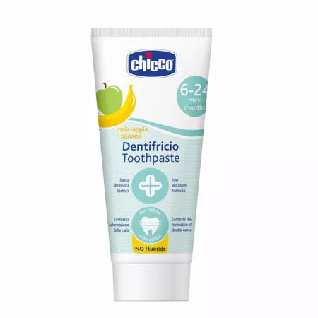 Chicco pasta de dinti fara fluor cu aroma de mar si banana 50 ml 6-24 luni