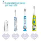 Chicco periuta de dinti 3-6 ani Tigger Blue