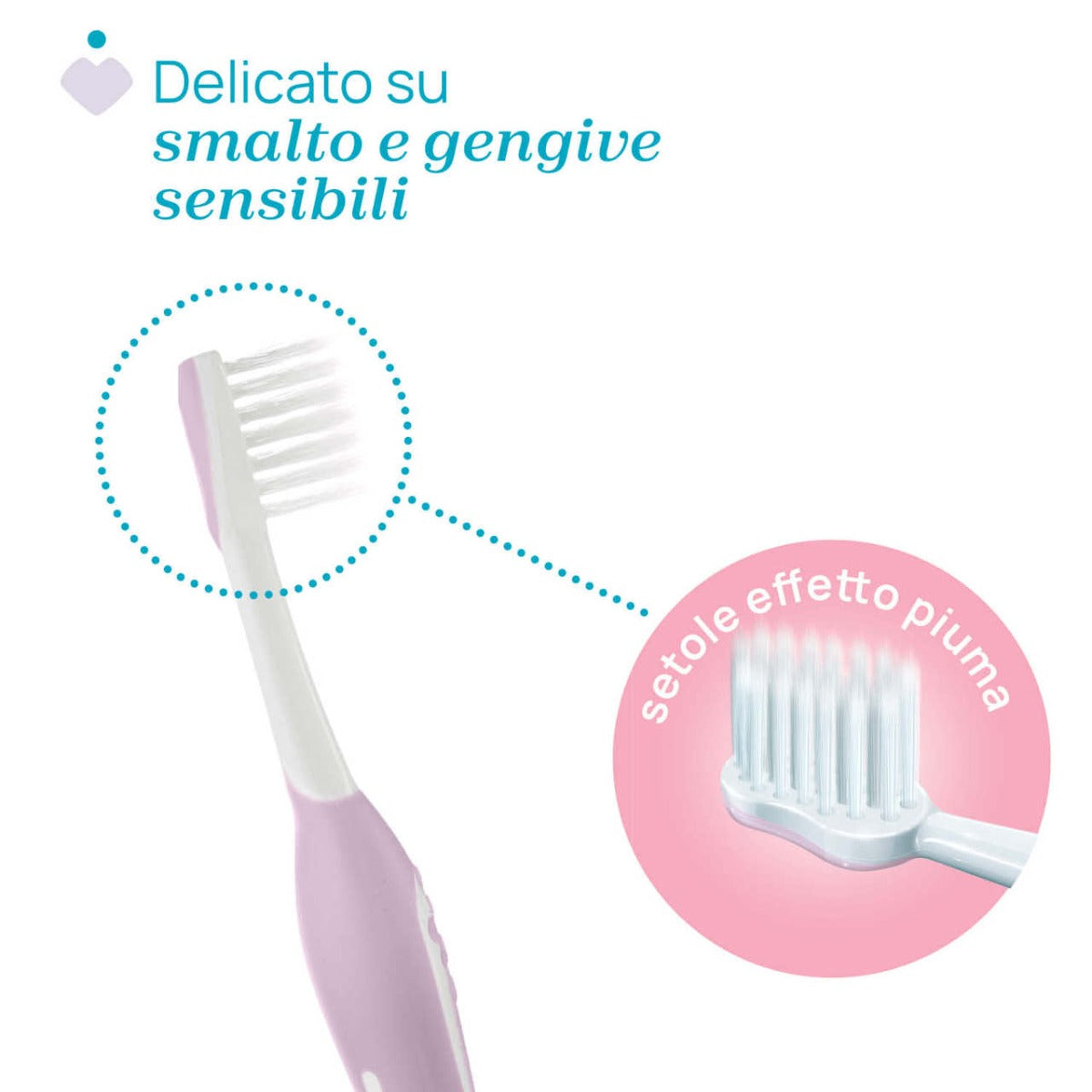 Chicco periuta de dinti 6-36 luni Lilac