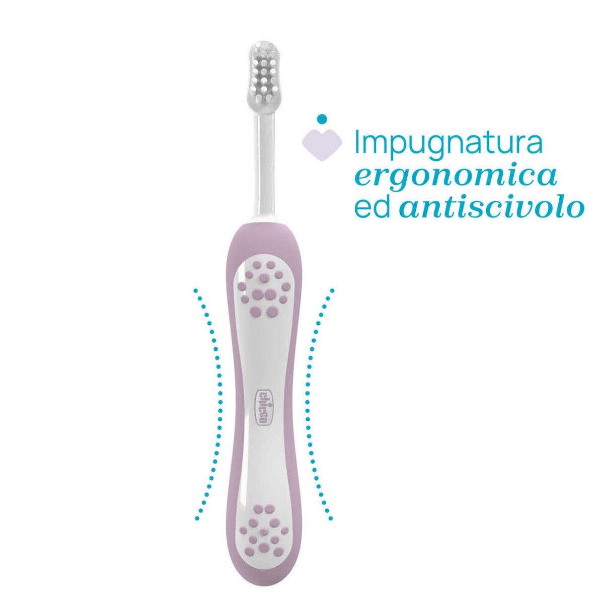 Chicco periuta de dinti 6-36 luni Lilac