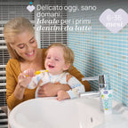 Chicco periuta de dinti cu capac 6-36 luni Albastru