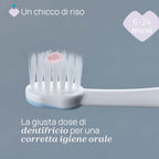 Chicco periuta de dinti cu capac 6-36 luni Albastru