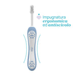 Chicco periuta de dinti cu capac 6-36 luni Albastru