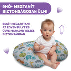 Chicco perna pentru alaptat Boppy Deluxe 0m+ Peaceful Jungle