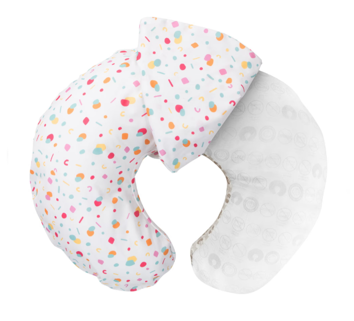 Chicco perna pentru alaptat Boppy 0m+ Confetti