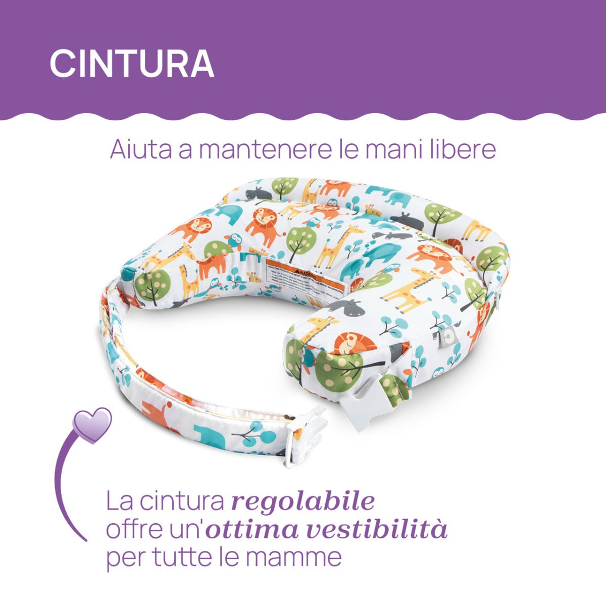 Chicco perna pentru alaptat Boppy Deluxe 0m+ Confetti