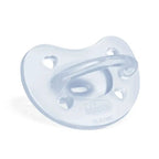 Chicco Physio Forma Soft suzeta silicon monobloc 0-6 luni Albastru deschis