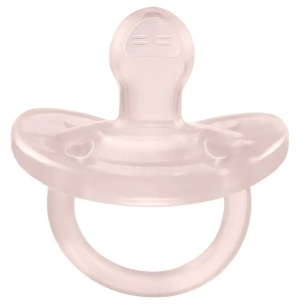 Chicco Physio Forma Soft suzeta silicon monobloc 0-6 luni Roz deschis