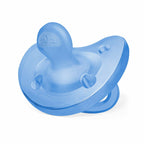 Chicco Physio Forma Soft suzeta silicon monobloc 6-16 luni Albastru deschis