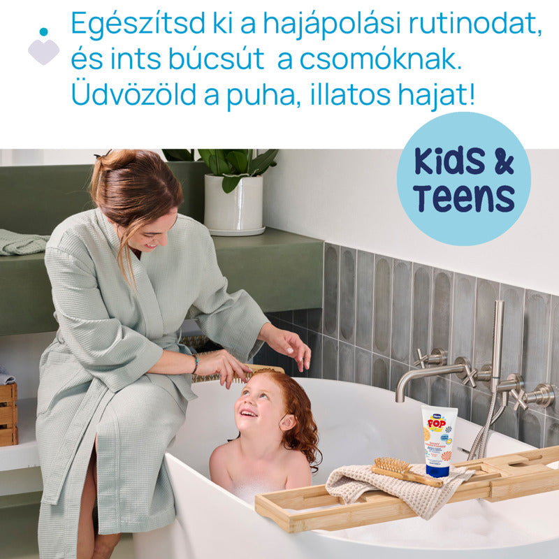 Chicco balsam de par POP cu aroma de Biscuiti cu vanilie 150 ml 3 ani+