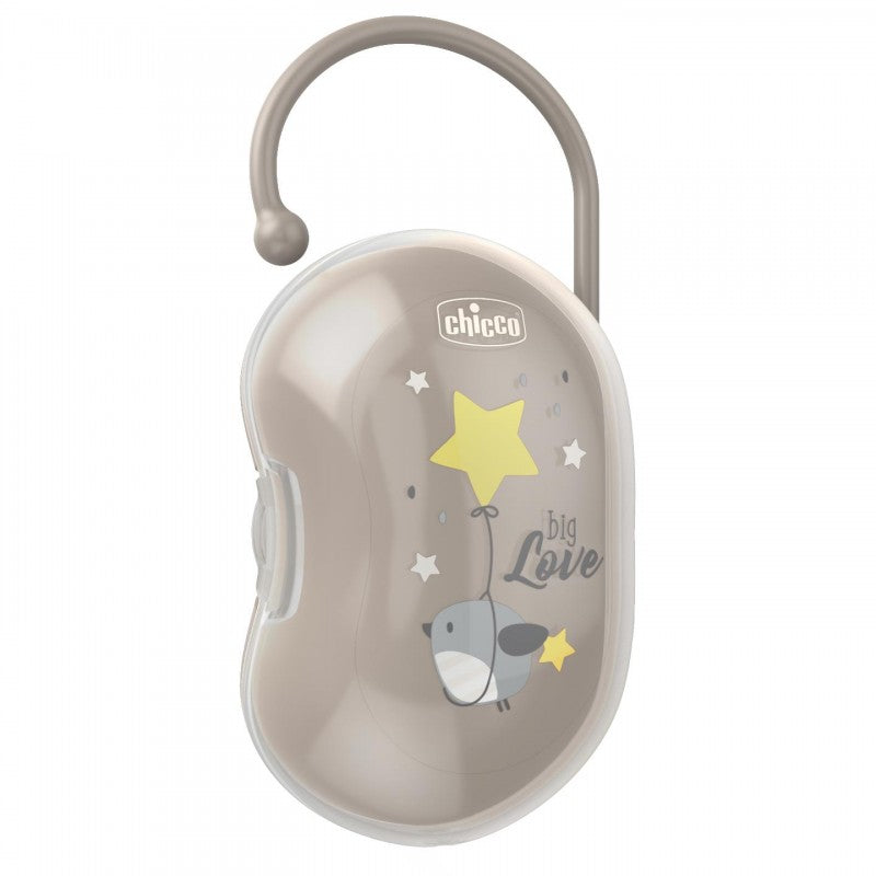 Chicco port suzeta sterilizbila Easy Box pentru 2 suzete 0m+ Gri