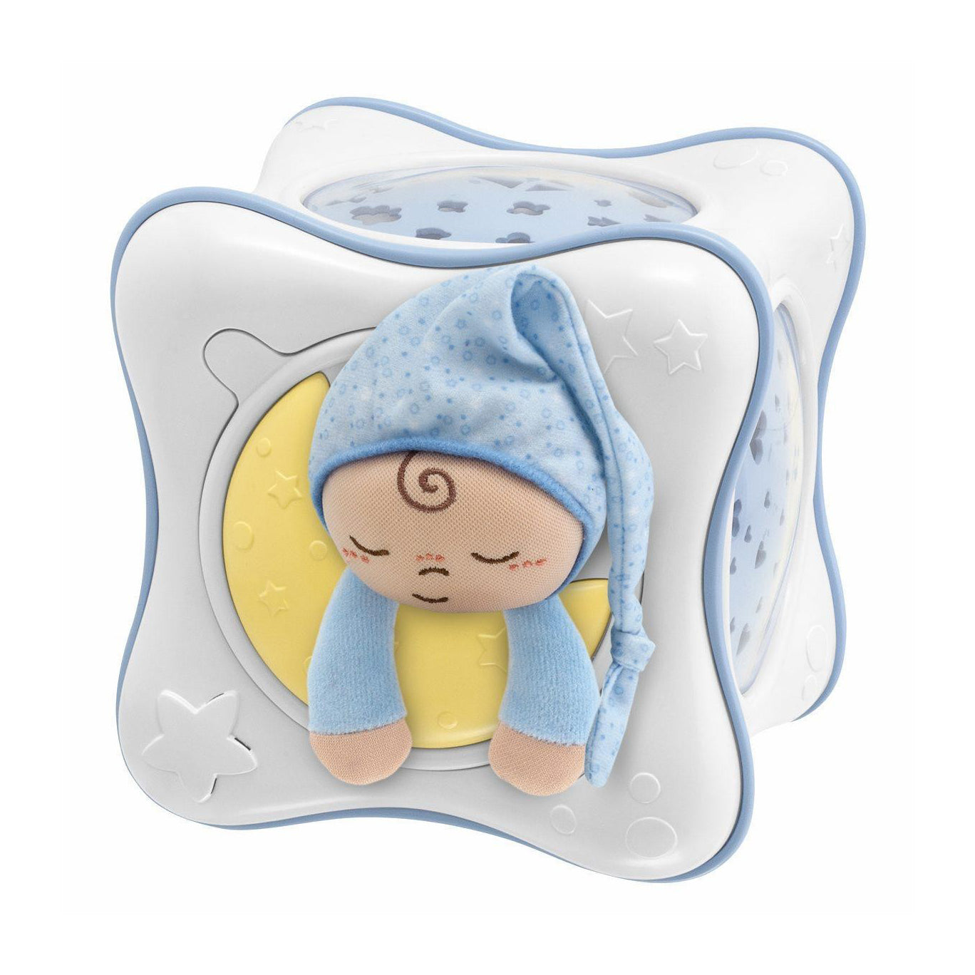 Chicco Proiector muzical Cub Curcubeu Primele Vise 0m+ Albastru Imagine principală a produsului