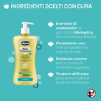 Chicco sampon cu pompita Baby Moments cu musetel 0m+ 500 ml