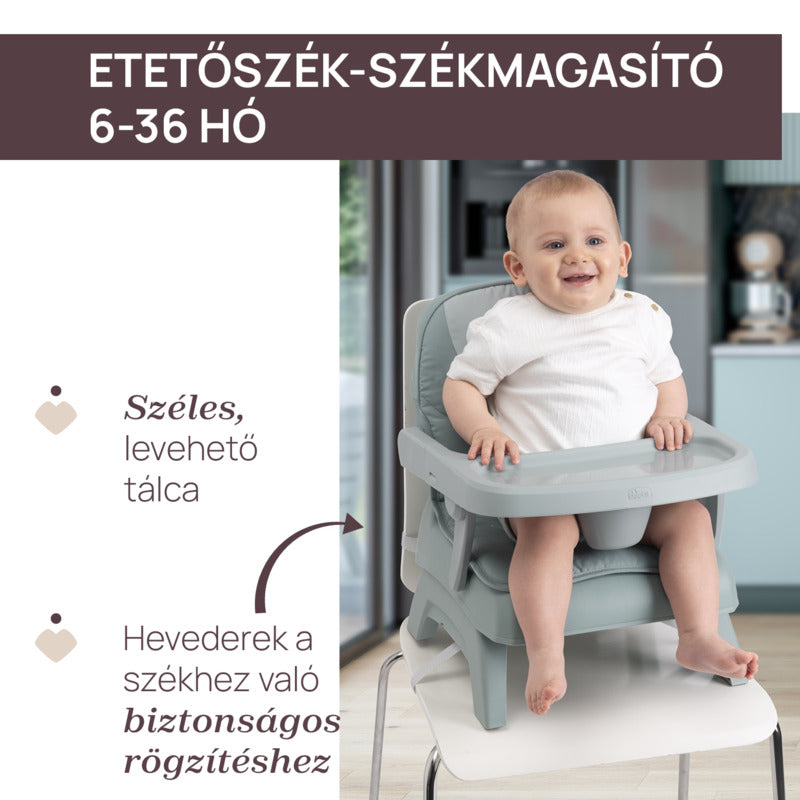 Chicco scaun masa pliabil BENTO 6m+ Matcha