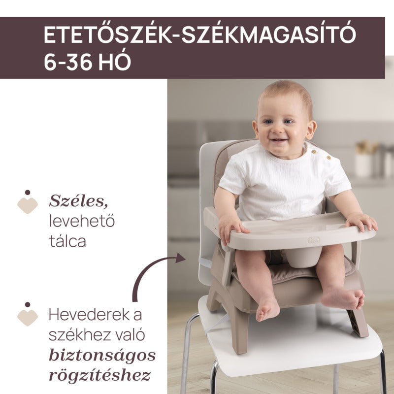 Chicco scaun masa pliabil BENTO 6m+ Vanilla