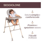 Chicco scaun masa Polly Essential 0m+ Ash