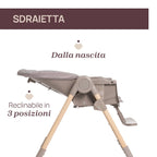 Chicco scaun masa Polly Essential 0m+ Ash